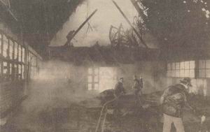Photo de l'incendie
