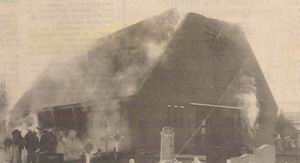 Photo de l'incendie